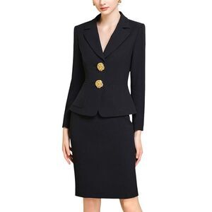 Esea Womens  2Pc Blazer & Skirt Set